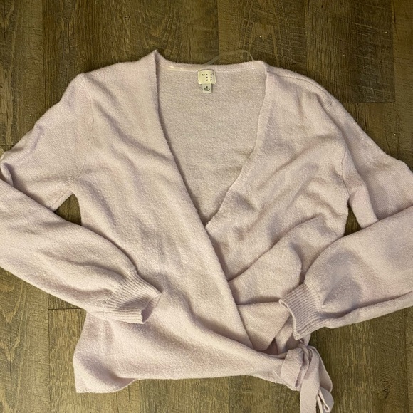 A New Day Wrap Sweater 💜 - Picture 1 of 2